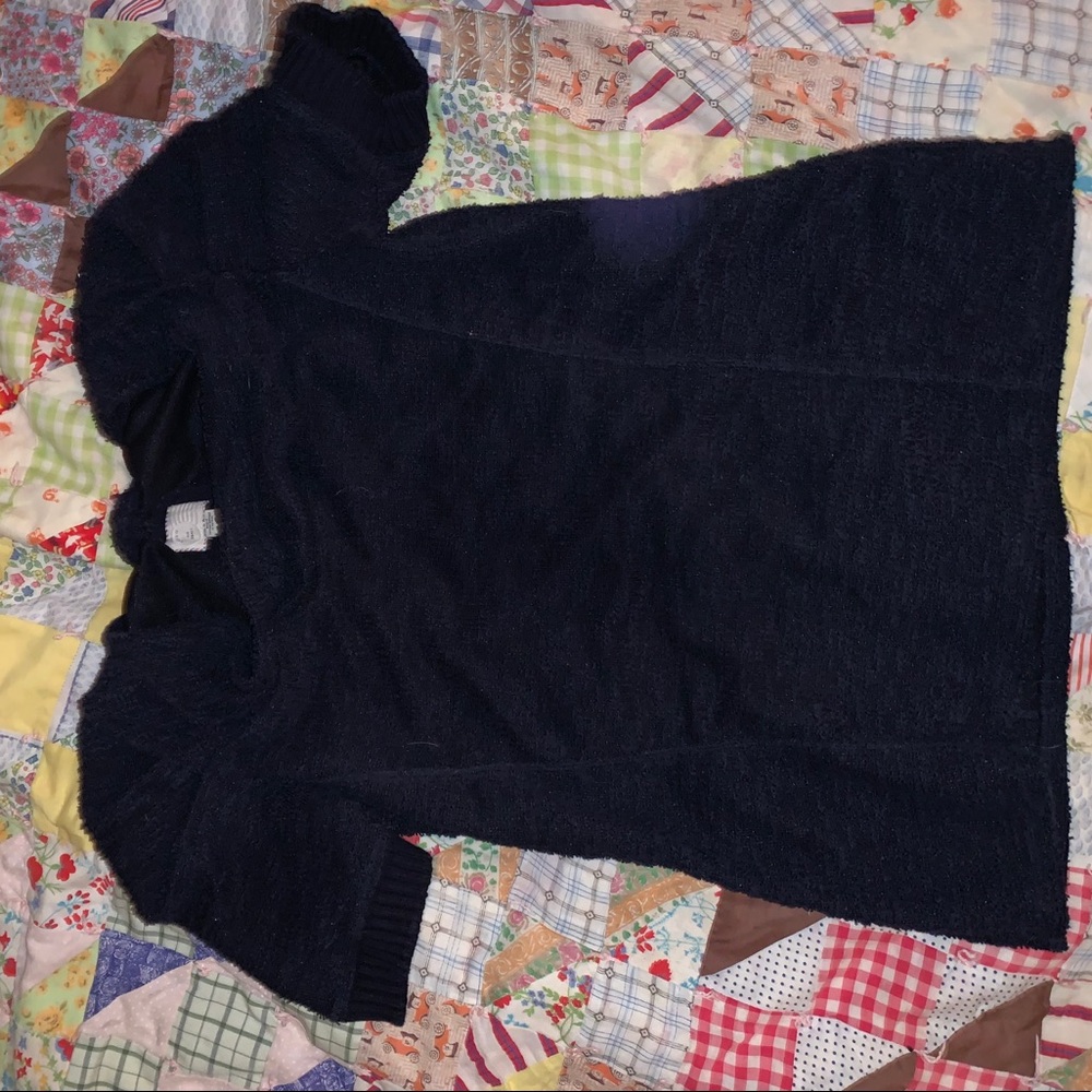 Navy blouse